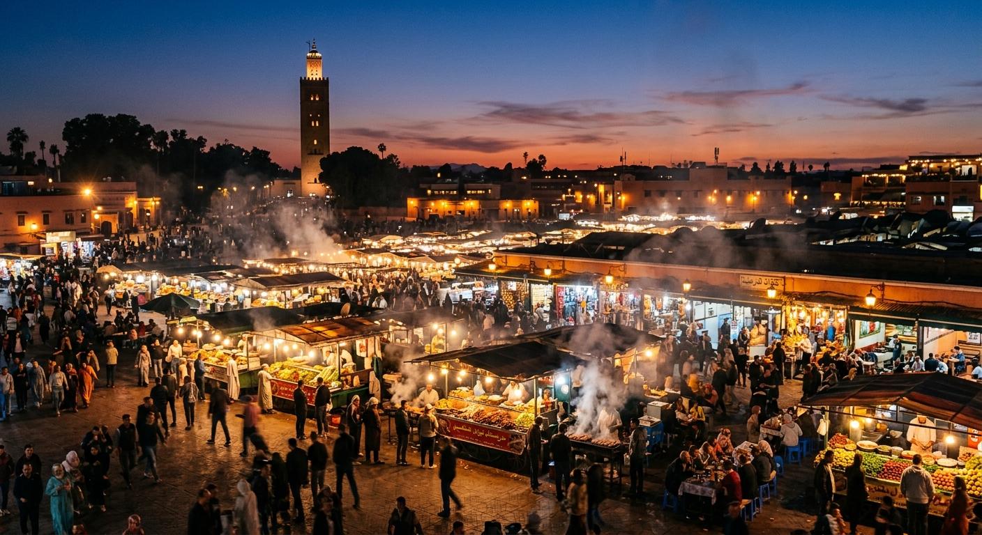 Moroccan street life