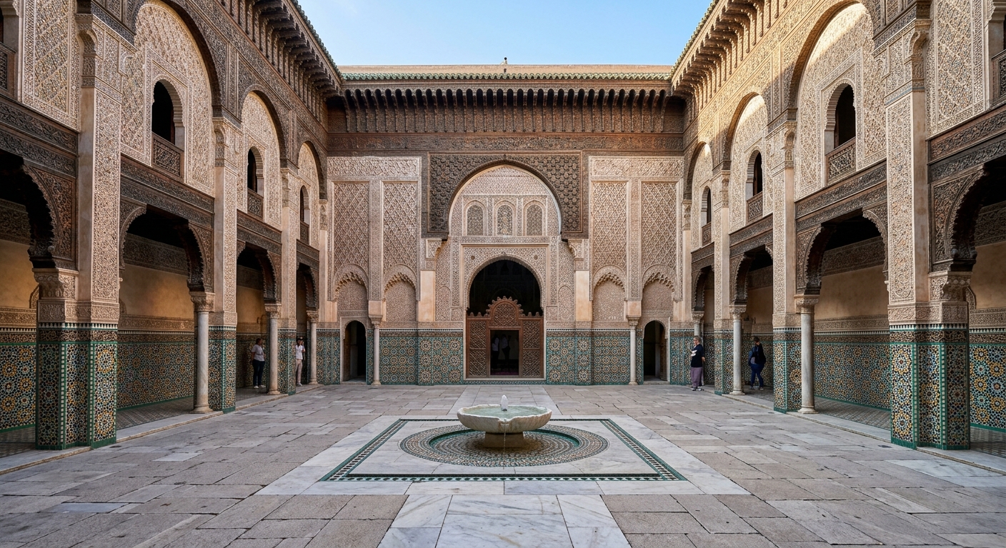Bou Inania Madrasa courtyard