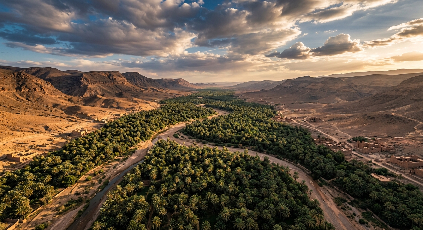 Draa Valley palms