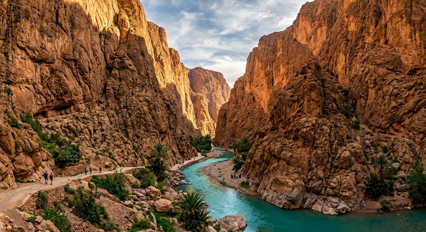 Todra Gorge walls