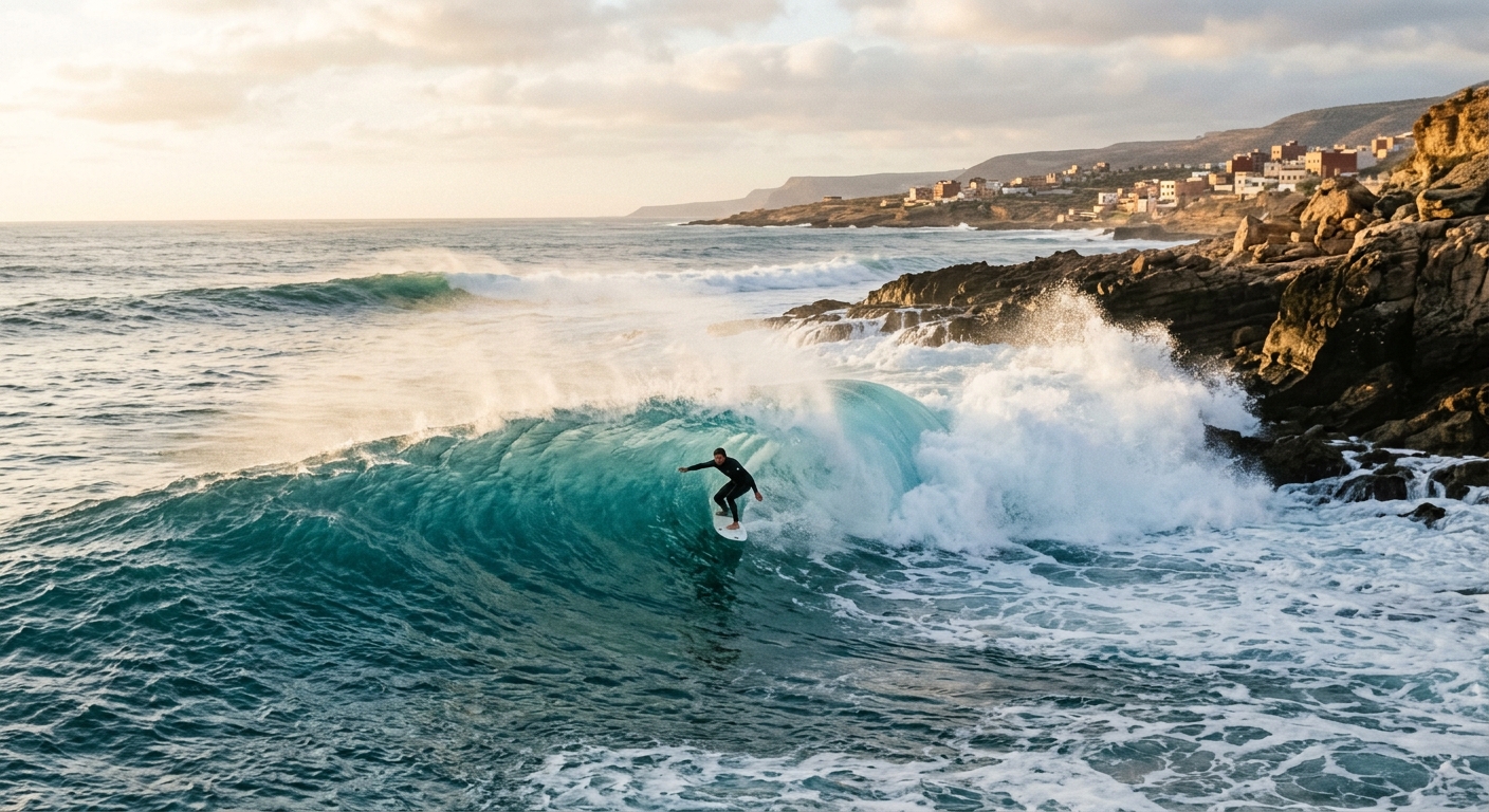 Taghazout surf break